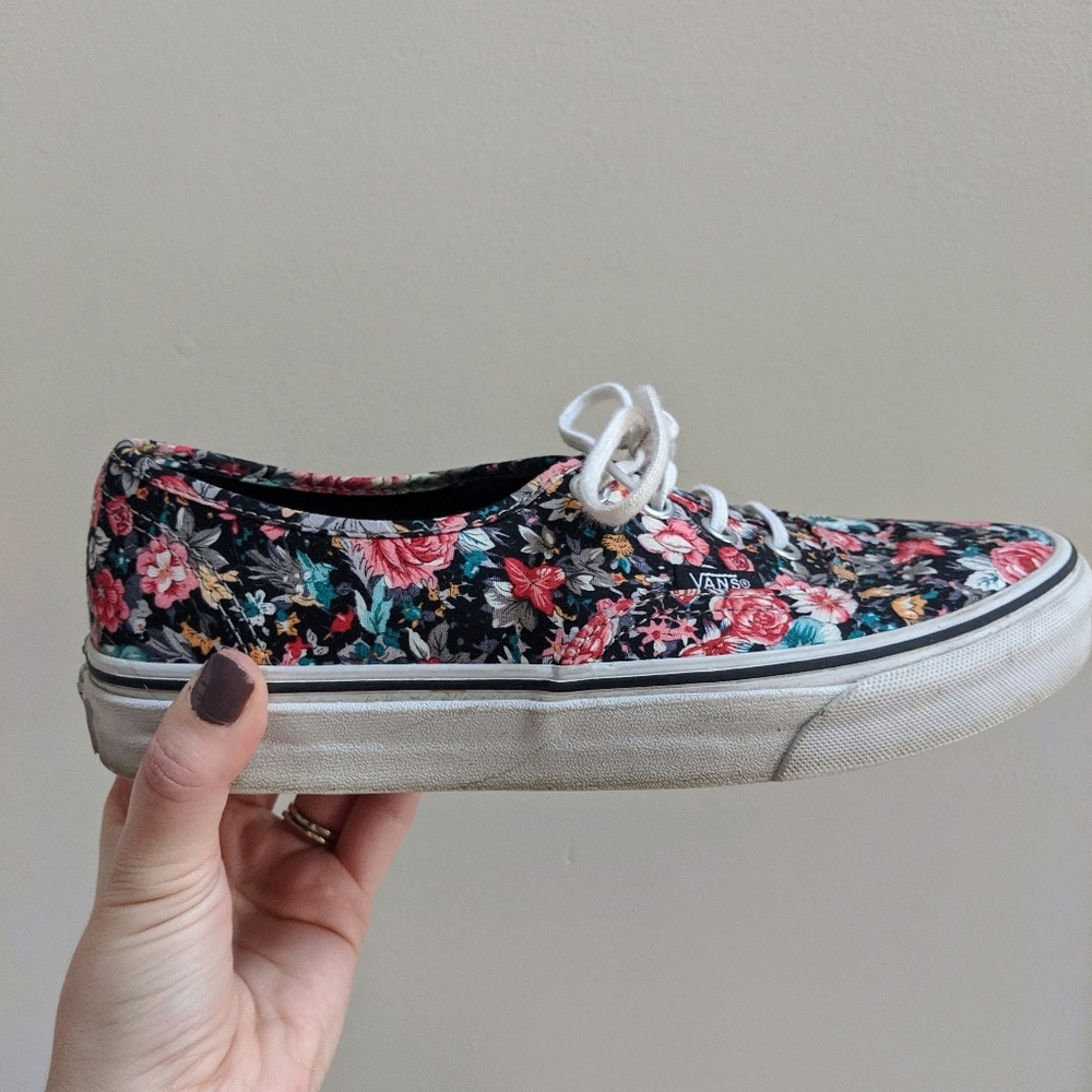 Vans Floral Canvas Sneaker